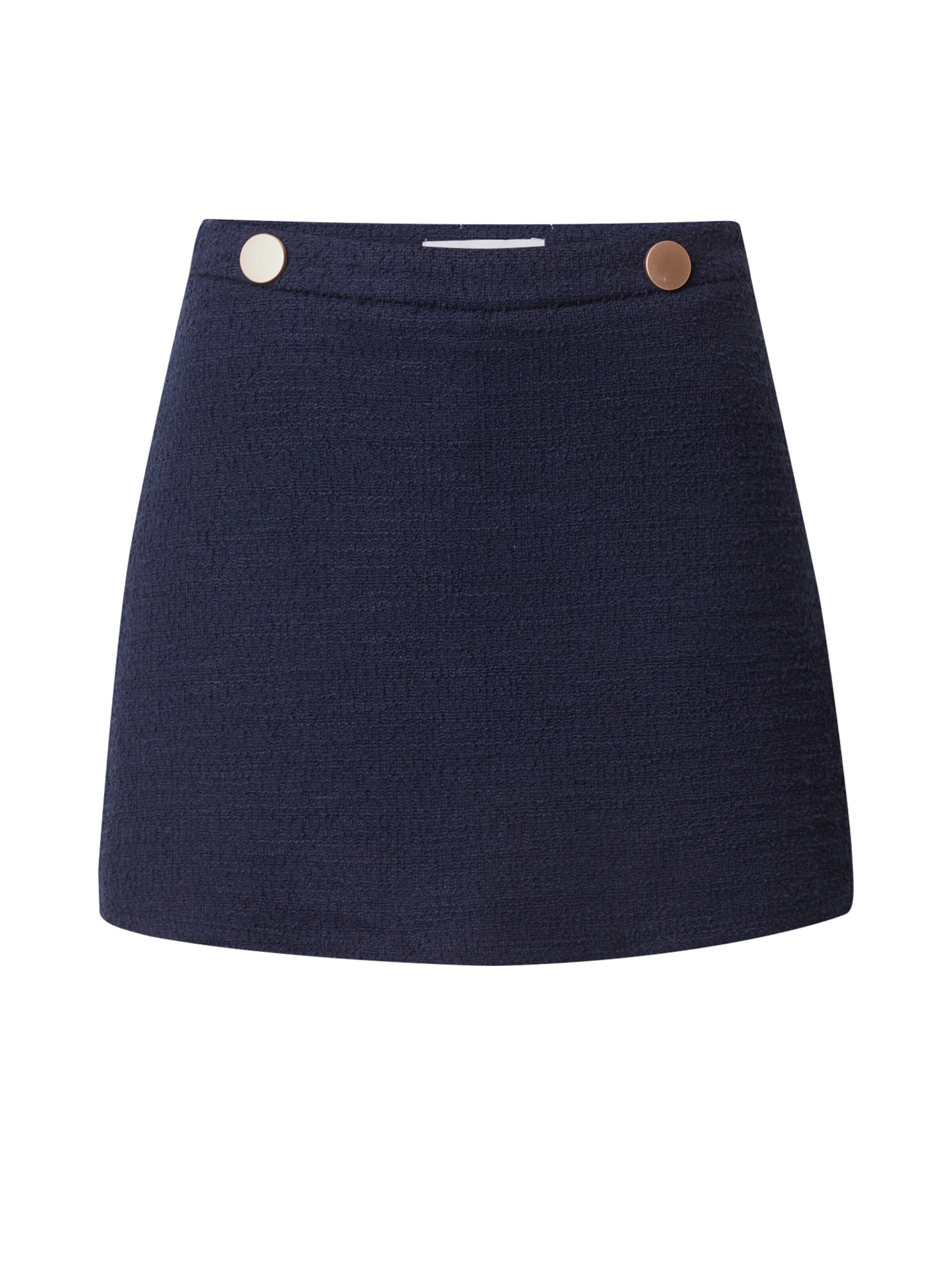 JOULES BLUE DENIM pencil skirt Size 12 Brass Buttons Stretch Knee Length  £12.99 - PicClick UK